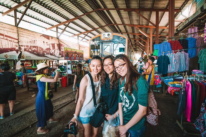 Amphawa Floating & Maeklong Railway Train Market (Small Group) - Pickup, vehicles, and the small-group advantage