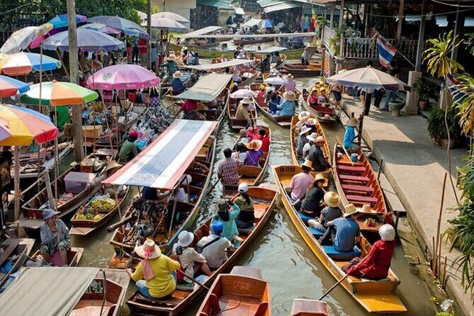 Amphawa Floating Market and Maeklong Railway Private Afternoon Tour from Hua Hin - Amphawa Floating Market: A Canal View That Feels Like Thailand on Film