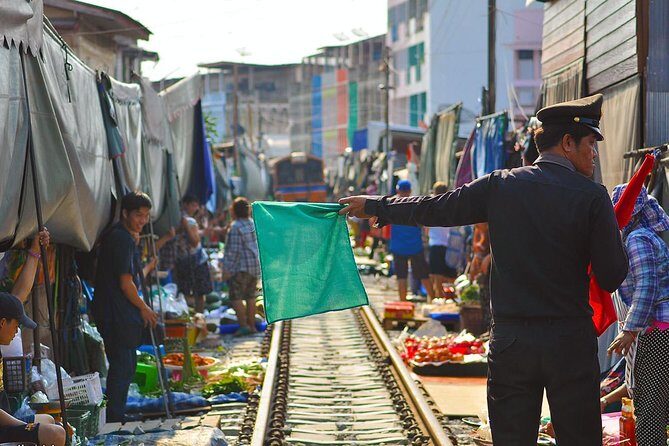 Amphawa Floating Market Tour with Maeklong Railway Market (SHA Plus) - Amphawa Floating Market: from land walking to canal cruising