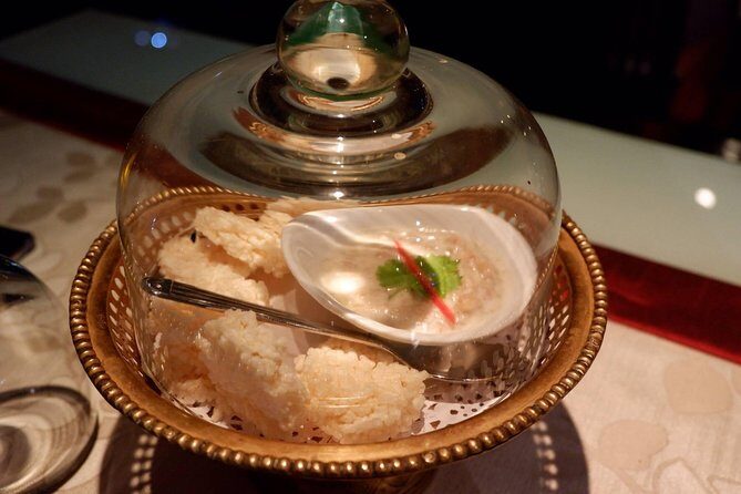 Apsara Luxury Dinner Cruise By Banyan Tree - Night cruise route: Grand Palace area, Wat Arun, the Rama VIII Bridge, and Royal Barges views