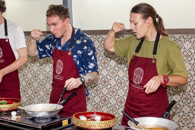 Authentic Thai Cooking with the Largest market visit &TukTuk ride - What You’ll Cook: Pad Thai, Curries, Tom Yam, and Mango Sticky Rice