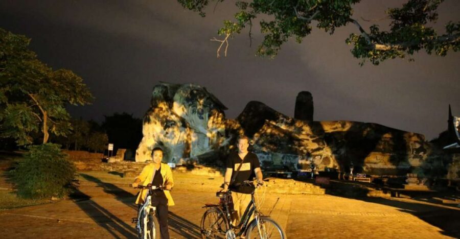 Ayutthaya: 3-Hour Sunset Ride Bike Excursion - Markets and palaces before the temples steal the show