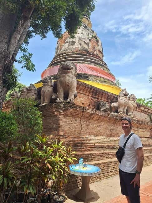 Ayutthaya: Colorful Slow Life Bicycle Tour with local guide. - Hua Ro Market to Wat Mahathat: Buddha roots and the feel of the city