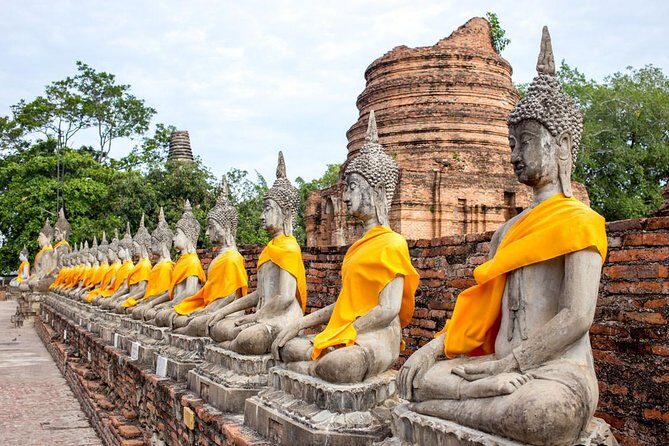 Ayutthaya Sunset Tour: Iconic Temples & Scenic River Boat Ride - Wat Chaiwatthanaram: riverside Khmer-style prang and symmetry