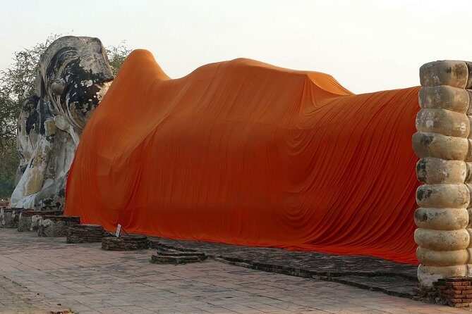 Ayutthaya Temples Tour from Bangkok with Grand Pearl River Cruise - Temple of the Reclining Buddha (Wat Lokayasutharam)