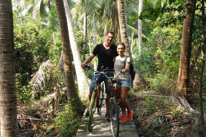 Bamboo Bicycle Tour in twilight: watch dancing Fireflies in Bangkok - Bang Krachao pier, Thai dinner by the river, and skyline-night views