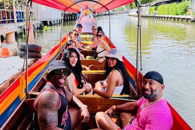 Bangkok 3-in-1 Tour: Longtail Boat,TukTuk & Street Food Adventure - Sao Chingcha (Giant Swing) by Tuk-Tuk: Old Town Landmarks with a Fast Beat