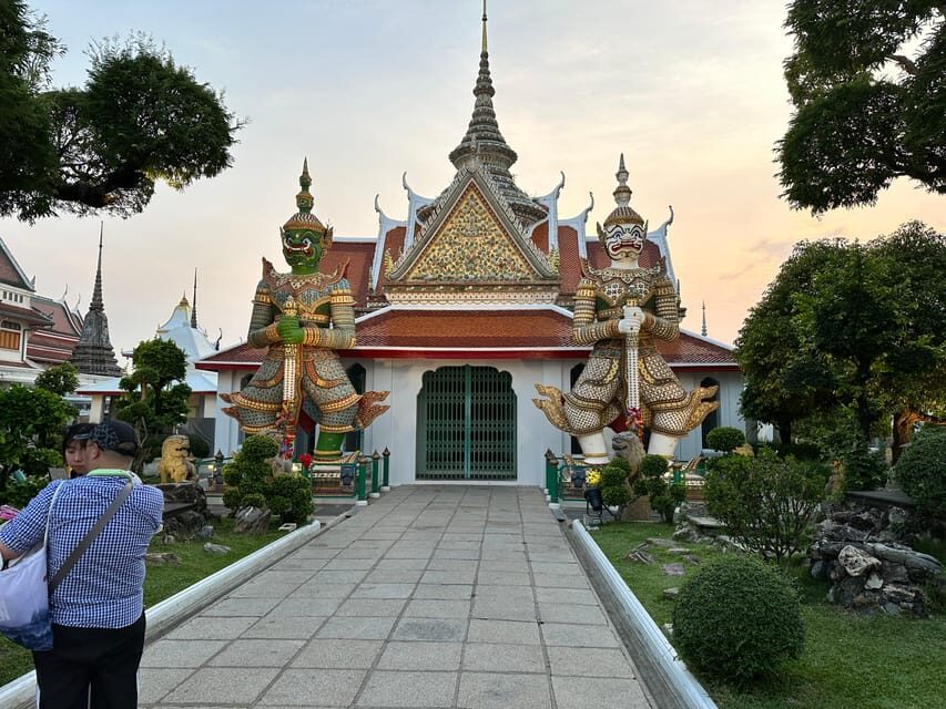 Bangkok: A 4 Hours Tuk Tuk Sightseeing Tour Iconic Landmarks - Wat Pho at night: guided exterior walking and photo moments