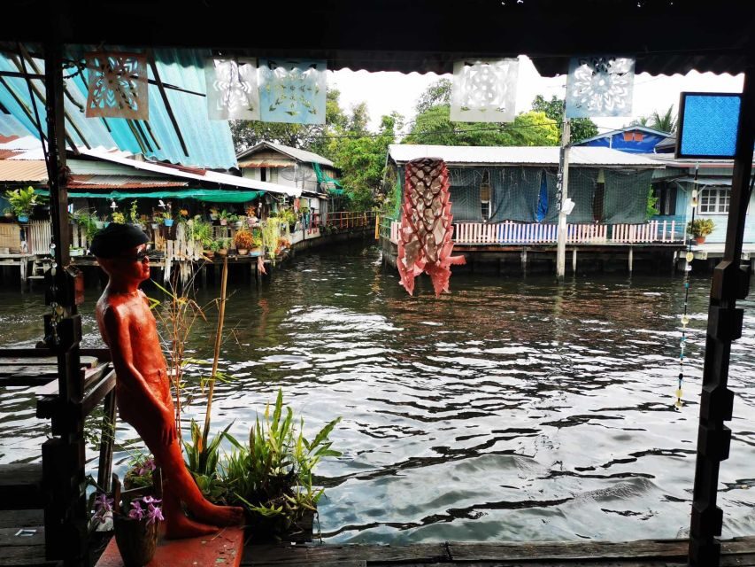 Bangkok: Canal Boat Tour, Big Buddha & Artist's House - Boat-pier practicalities: hop on/off, no toilets, hot weather