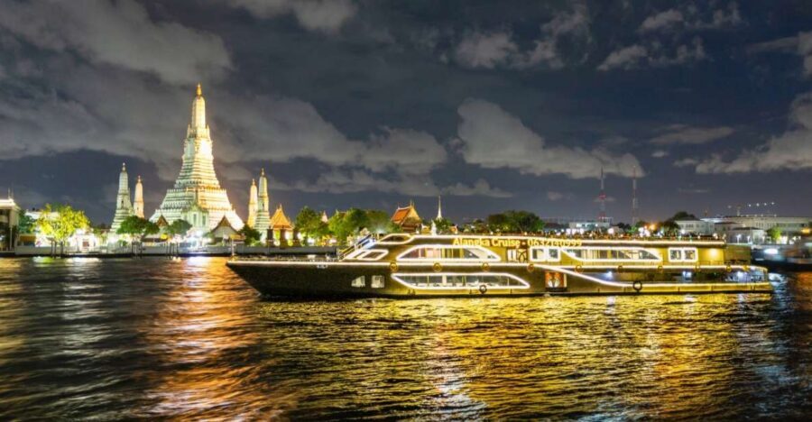 Bangkok: Chao Phraya Alangka Cruise at Icon Siam - Memorial Bridge to Rachawongse: where the dinner and dance actually happen