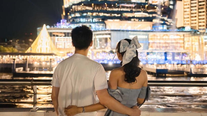 Bangkok: Chao Phraya Princess Dinner Cruise & Hotel Transfer - From ICONSIAM Pier to the River: how the evening actually flows