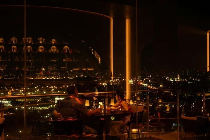 Bangkok: Cielo Sky Bar & Restaurant Rooftop - Food pairs with the included drinks (and the bar list keeps it flexible)
