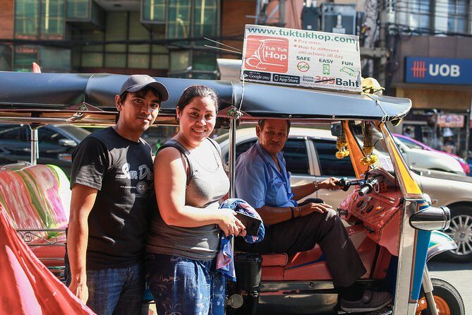 Bangkok Combo: Tuk Tuk App Pass, Chao Phraya Boat & E-sim - Silom: Financial District Energy and a Green Break