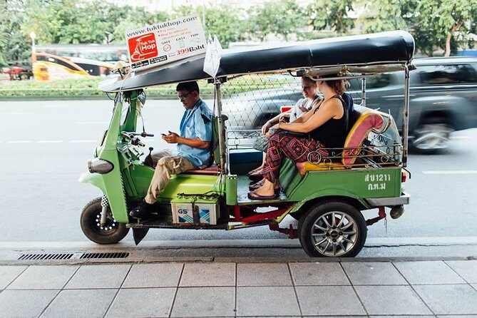 Bangkok Combo: Tuk Tuk App Pass, Chao Phraya Boat & E-sim - Sukhumvit: Malls, Terminal Energy, and a Big City Feel