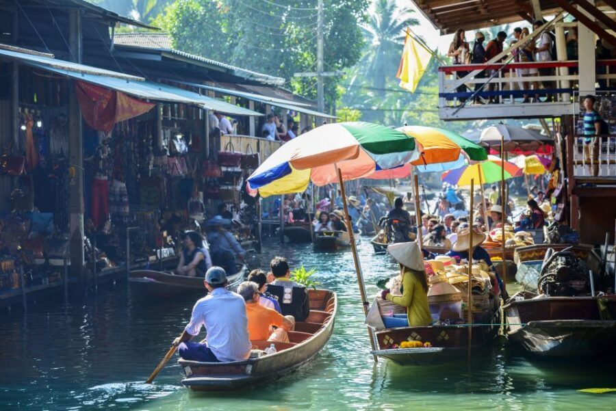 Bangkok: Damnoen Saduak, Train Market & Mahanakhon Day Trip - Food and shopping strategy: how to get value without missing the fun