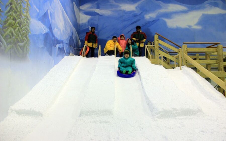 Bangkok: Dream World Entrance Ticket - Snow Town at -8°C: sledding and how to plan your winter stop