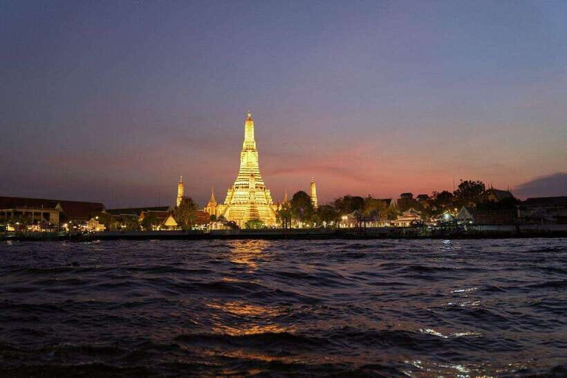 Bangkok Electric Tuk Tuk: Street Food & Markets - Riverside Drink Break and the Chao Phraya Express Boat Ride