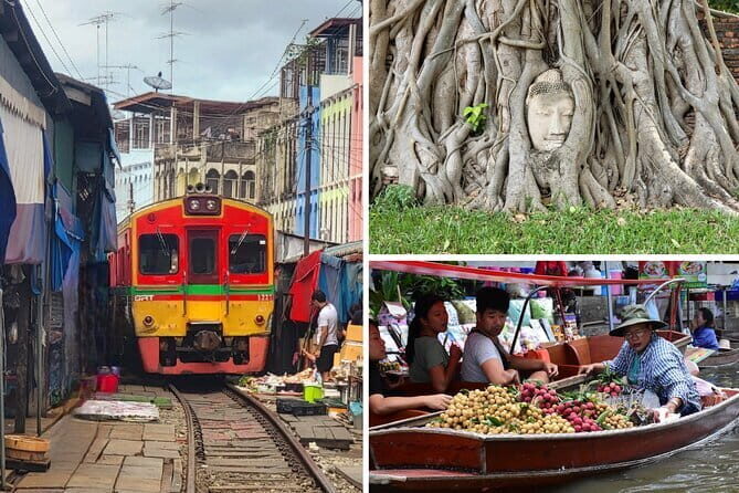 Bangkok: Floating Market & Train Market Discovery - English Guide and QR Audio in 28 Languages: Getting More From Every Minute