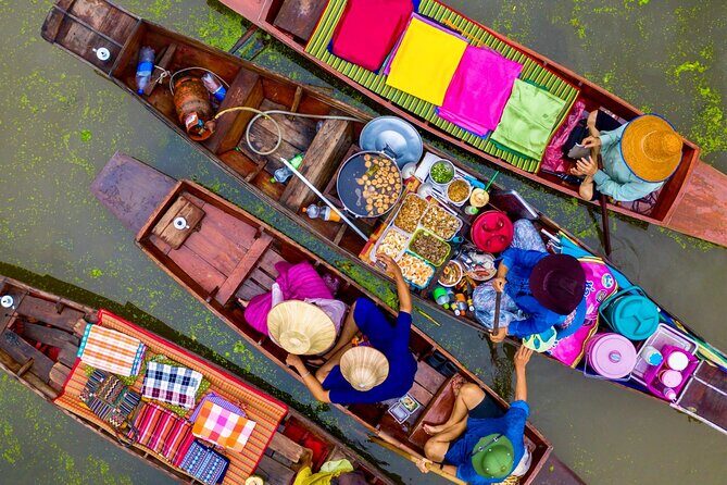 Bangkok: Floating Market & Train Market with Train/Boat ride - Two Markets in One Day: Train on Tracks, Then a Long-Tail Boat