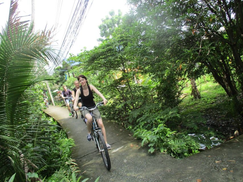 Bangkok Full-Day Bike Tour with Boat Transfer and Lunch - Biking in Bangkok heat: pace, bikes, and what to wear