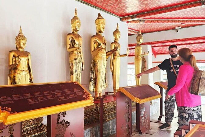 Bangkok : History Temples Markets and Food Tasting - Grand Palace area: architecture, rules, and outside-only access