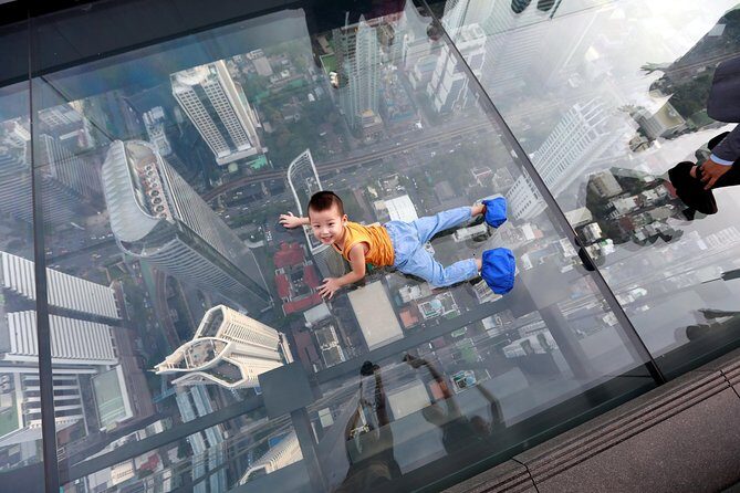 Bangkok King Power MahaNakhon SkyWalk Admission Ticket - The 74th-floor Indoor Observation Deck: AR that helps you spot landmarks faster