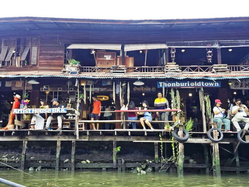 Bangkok Long Boat Canal a Big Buddha & Culture Markets Tour - The Klong Bangluang Village Walk: Wooden Houses and Everyday River Life