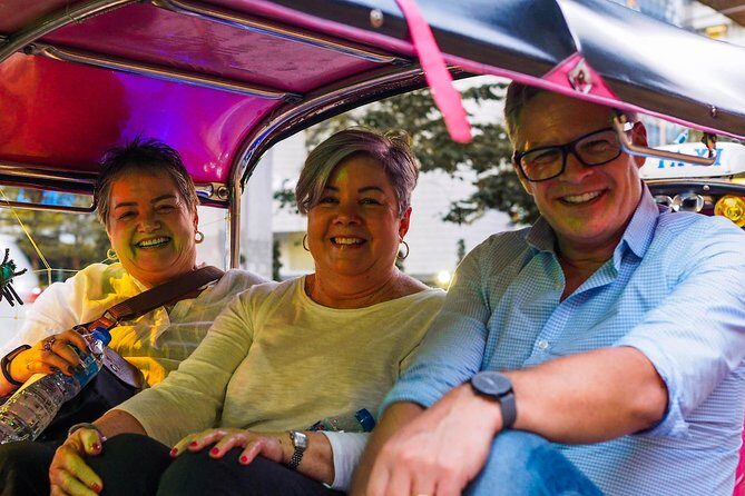 Bangkok Night Food and City Tour by Tuk Tuk - Ann Guay Tiew Kua Gai: Charcoal Woks and a Real Kitchen Feel
