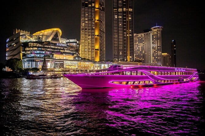Bangkok Opulence Chao Phraya River Dinner Cruise from ICONSIAM - Key things to know before you go