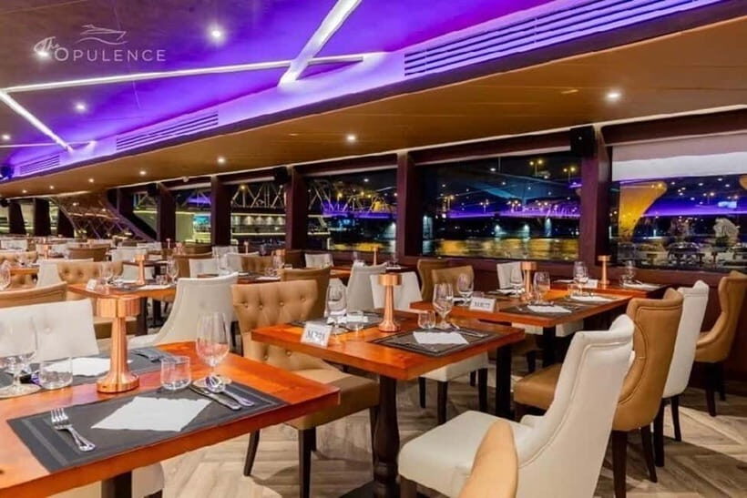 Bangkok: Opulence Luxury River Dinner Cruise - Drinks and onboard costs: value is good, but alcohol is extra