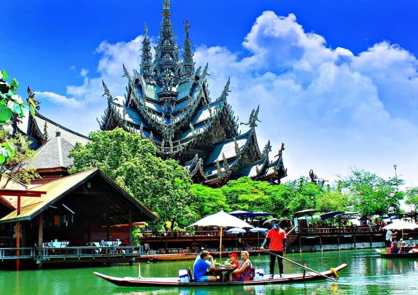 Bangkok: Pattaya Truth Sanctuary Guided Tour & Coral Island - From Bangkok to Pattaya: the coach ride that shapes the whole day
