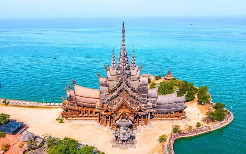 Bangkok: Pattaya Truth Sanctuary Guided Tour & Coral Island - Khao Phra Tamnak viewpoint: short stop, big payoff