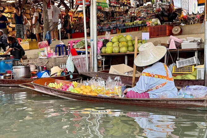 Bangkok: Private Floating Market and Train Market - Mae Klong Railway Market (Hoop Rom Market): The Real Spectacle