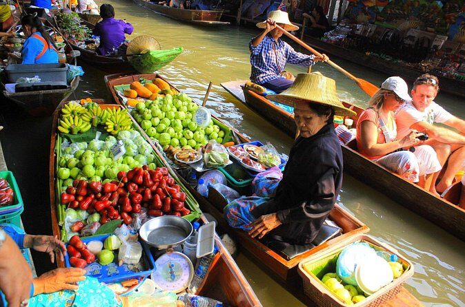 Bangkok: Railway and Floating Market Tour + Dragon Temple - What you get included, and what you’ll pay for on your own