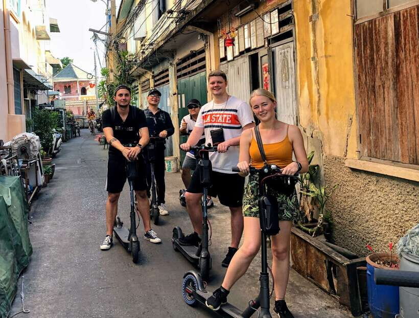 Bangkok: Riverside E-Scooter Adventure with StreetFood Snack - Chinatown Snacks and the Story Behind Them