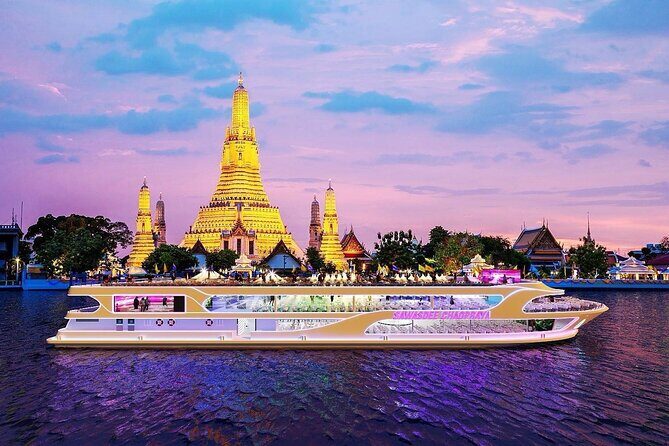 Bangkok Sawasdee Chaophraya Dinner Cruise from ICONSIAM - The cruise layout: open-air deck views vs. “stay seated” reality