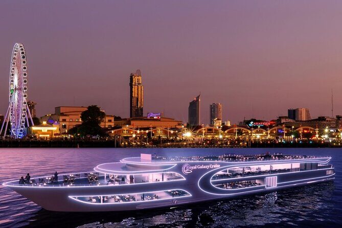 Bangkok Sunset or Evening Dinner Cruise (The Planet Cruise) - Key points to know before you go