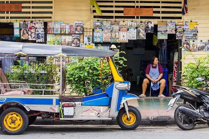 Bangkok Temples Tour - Wat Suthat and the Golden Mount climb for old-city views