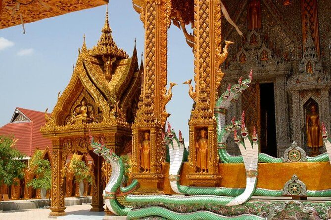 Bangkok Tour by Boat and Bike - Pedal past Wat Bangkok and Phrapadaeng Market area