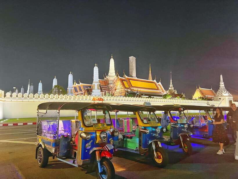 Bangkok Tuk-Tuk by Night with Chinatown Street Food Meal - Bangkok After Dark: why this ferry plus tuk-tuk loop makes sense