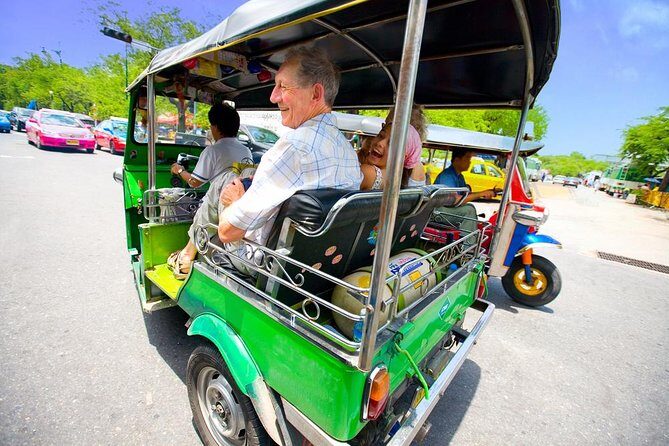 Bangkok Tuk Tuk Walk & Temple Tour With Wat Pho, Arun & Traimit - Key Highlights at a Glance
