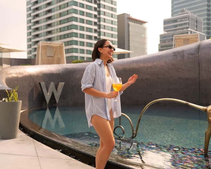 Bangkok: W Hotel Pool & Gym Experience - The Pool Experience: Refreshing, Stylish, and Occasionally Busy