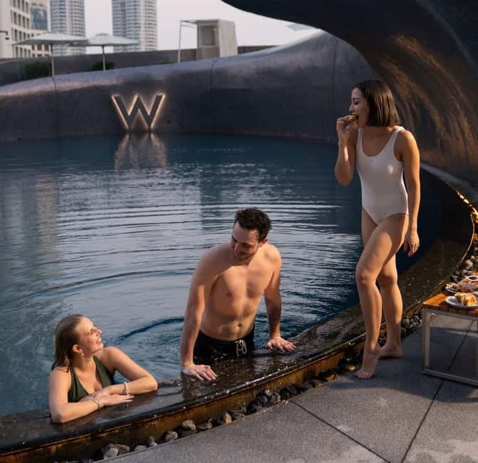 Bangkok: W Hotel Pool & Gym Experience - Sunday Polar Plunge: The Ice-Bath Moment That Changes Your Day