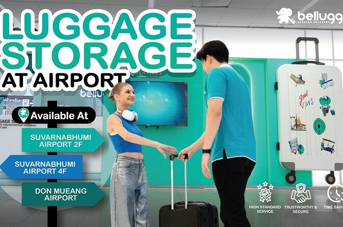 Bellugg Luggage Storage Service - How long you can store: 1 to 30 days