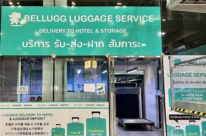 Bellugg Luggage Storage Service - Value: what $4.86 per person really buys you