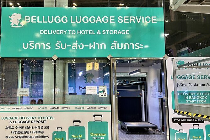 Bellugg Luggage Storage Service - What luggage-free Bangkok can feel like