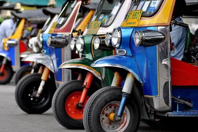 Best of Bangkok - Golden Mount (Wat Saket): Tuk Tuk Ride and a 360-View Climb