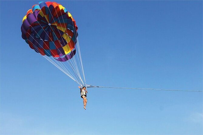 Coral Island speed boa-Parasailing and others activities choice - Parasailing and Jet Ski: The Included Thrill (Plus Weight Limits)