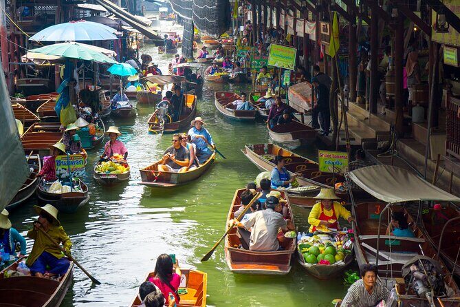 Damnoen Saduak Floating Market & Maeklong Railway From Bangkok - Key highlights (what makes this tour worth your time)
