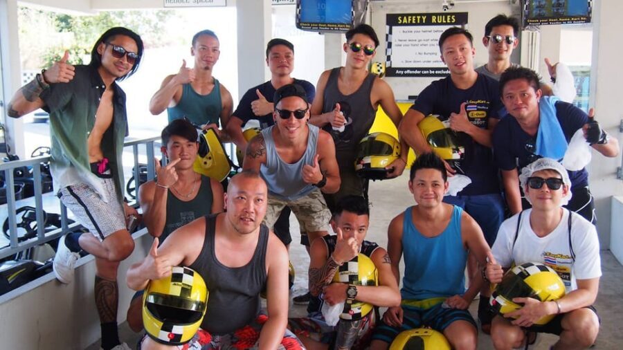 EasyKart Pattaya (Bali Hai Pier) : Go-Kart Racing Experience - The Fast Kart 4-Race Option (and the T-Shirt)